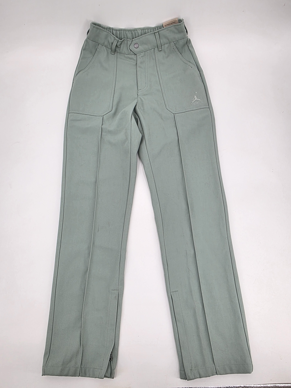 Jordan Women's Woven Trouser Green Pants Standard Fit Size XS NEW - Picture 5 of 13
